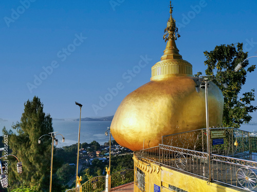 Wat Koh Sirey. Thai Buddhist temple in Phuket, Thailand. photo