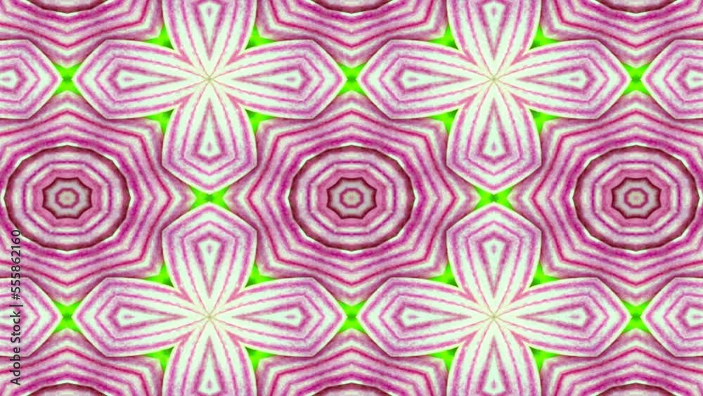 abstract kaleidoscope mixing flowers motion dance effect seamless loop glow digital animated background abstract kaleidoscope mixing flowers motion dance effect seamless loop glow digital animated background