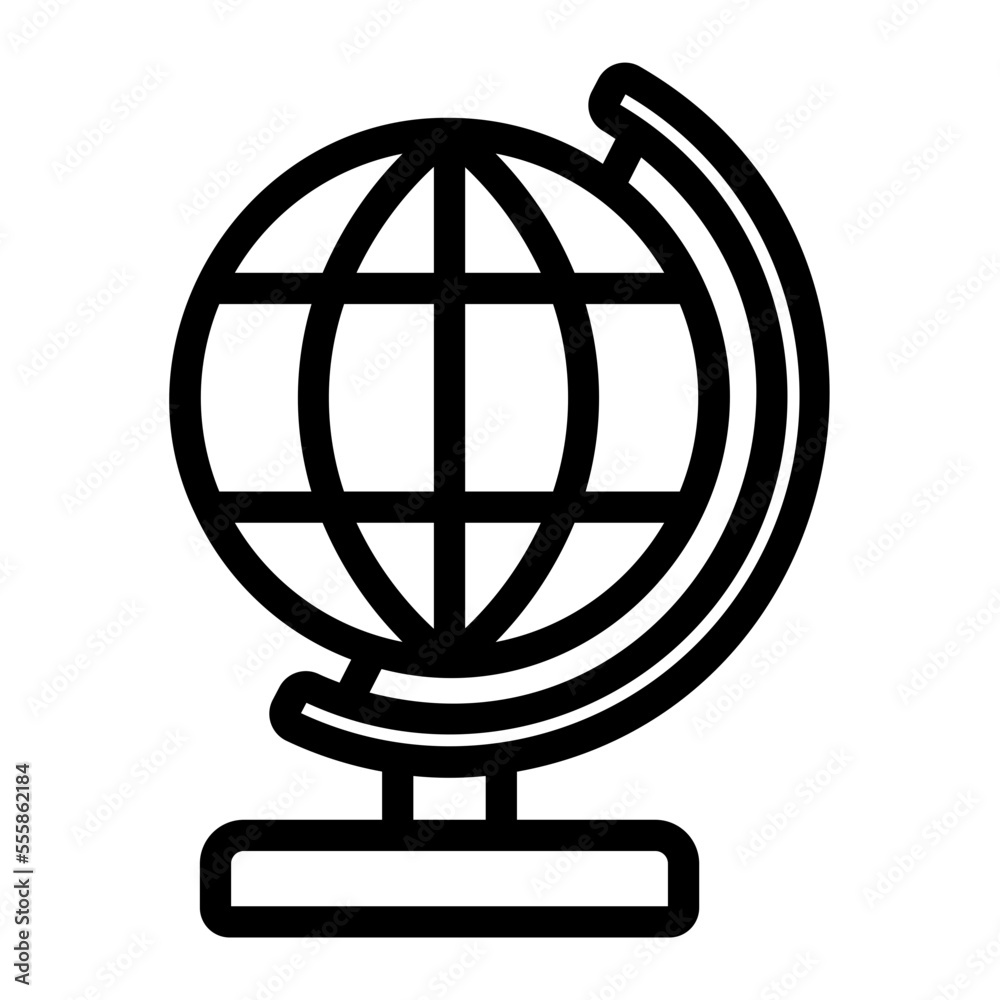 Obraz premium earth globe icon