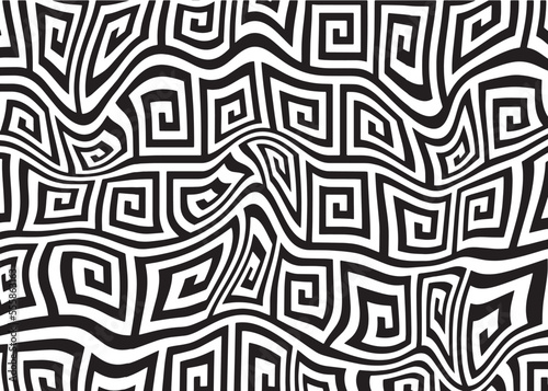 abstract geometric pattern vector © TT3 Design