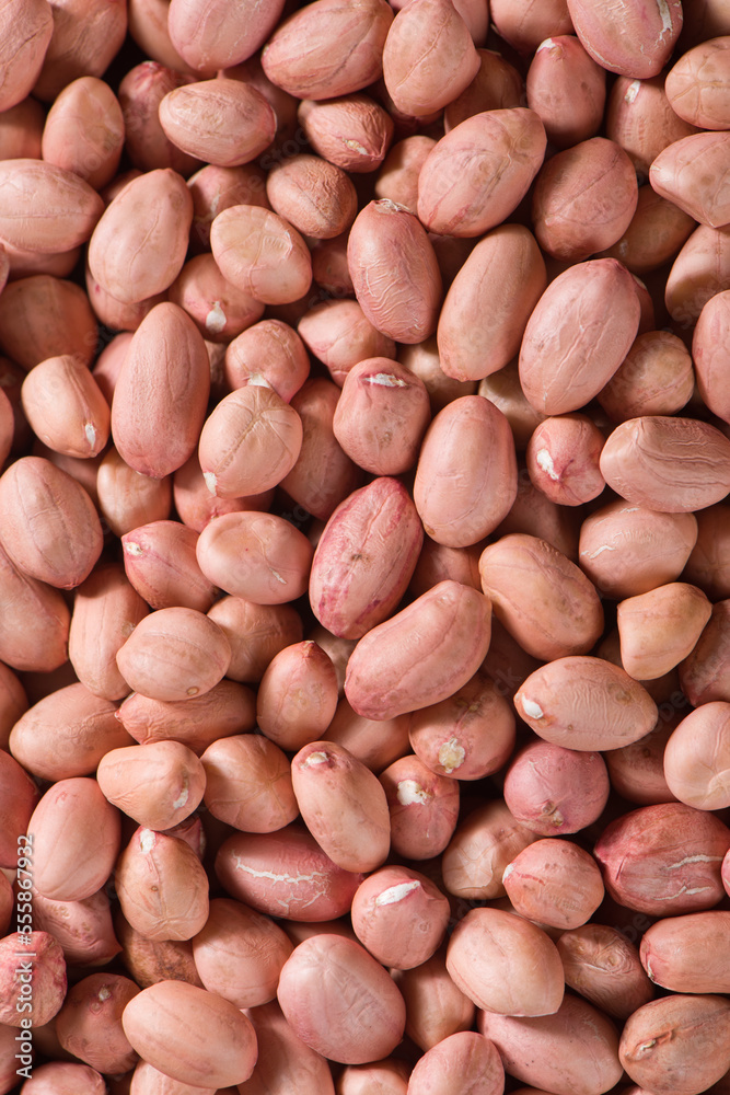 Close up raw peanuts texture background Close up raw peanuts texture background