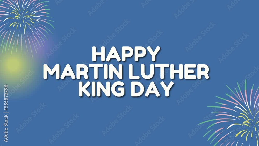 light blue colour Martin Luther King Day