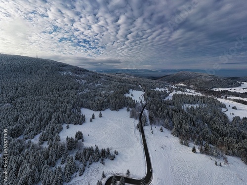 Mountain winter scapes