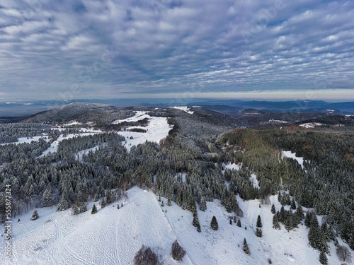 Mountain winter scapes