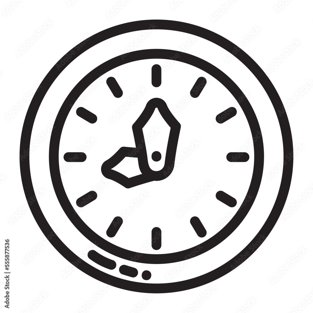 icon Clock Home and furniture Illustration icon Clock Home and furniture Illustration