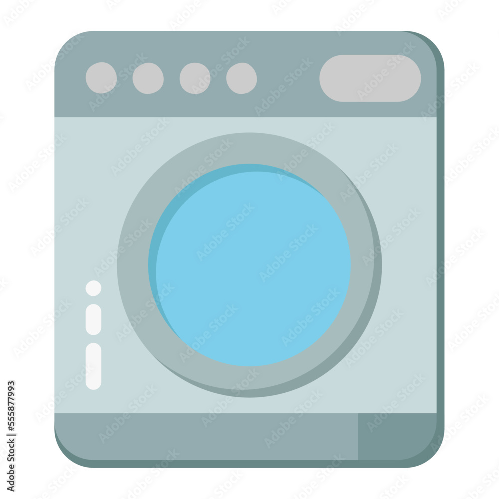 icon Washing Machine Home and furniture Illustration icon Washing Machine Home and furniture Illustration