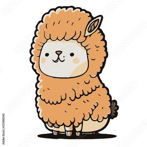 Cute Children Illustration Baby Animal Funny Book Vector cat Meercat Otter