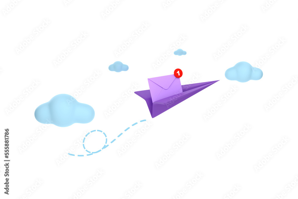 mail envelope icon on paper plane isolated. mail envelope icon on paper plane isolated.