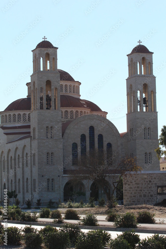 Curch view, Agioi Anargyroi church, Paphos