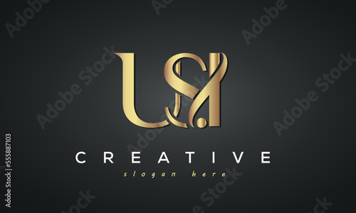 USI creative luxury logo design