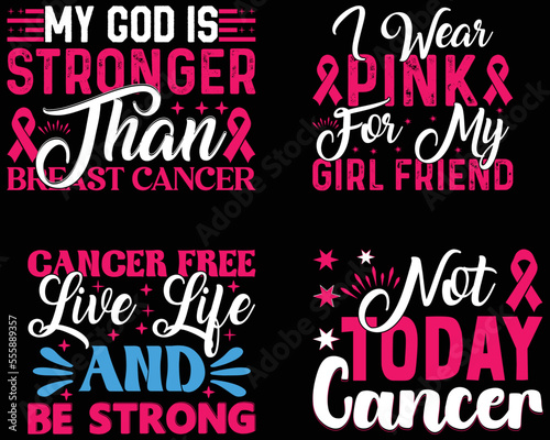 World Cancer Day t-Shirt Design.