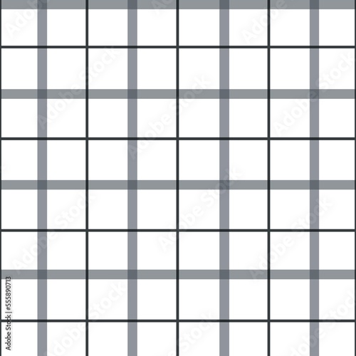 Wallpaper Mural Window pane plaid seamless pattern black and white can be used in decorative designs. fashion clothes Bedding sets, curtains, tablecloths, notebooks, gift wrapping paper Torontodigital.ca