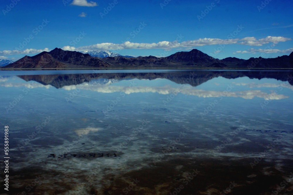 lake in the morning