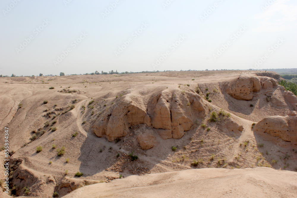 Akhsikent is the ancient settlement that can be found near the village Shahand in Turakurgan district of Namangan region Republic of Uzbekistan