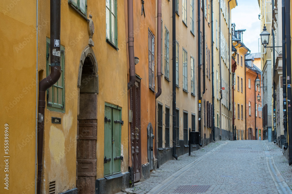 Fototapeta premium Rue de Stockholm