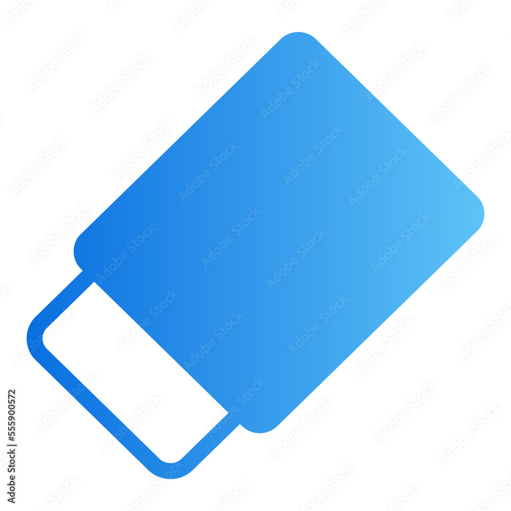 eraser gradient icon eraser gradient icon