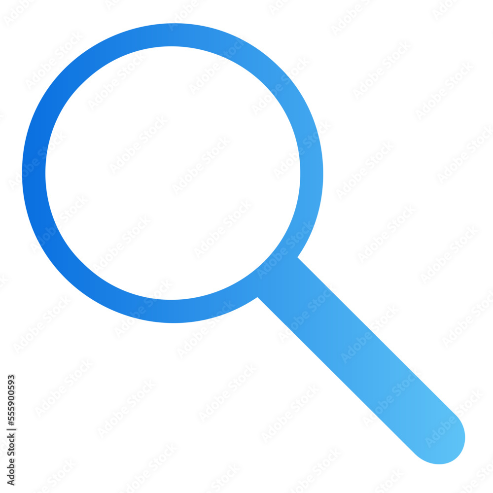 magnifying gradient icon magnifying gradient icon
