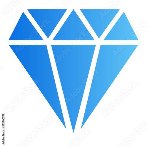 diamond gradient icon