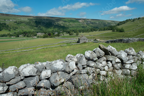 The scenic Yorkshire Dales between Arncliffe and Malham, Yorkshire, UK