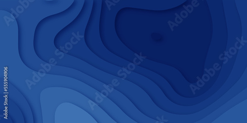 Abstract blue and purple papercut out background texture design. For web, wall paper, brochure and other pattern designs. green abstract multi-layer 3d seamless background.
