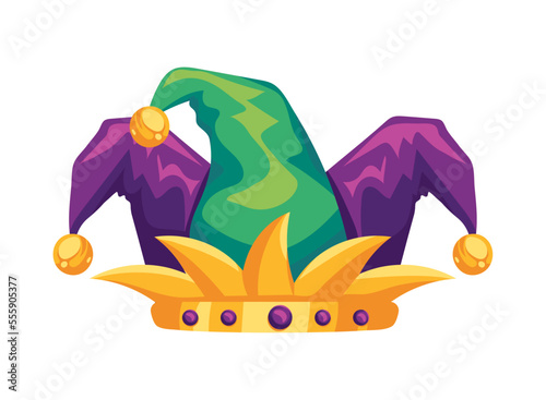 joker hat mardi gras