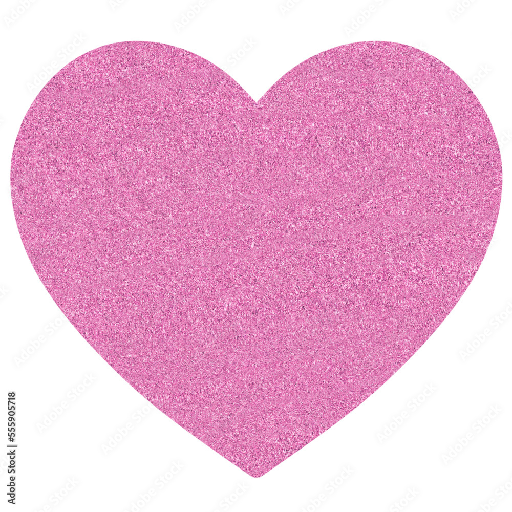 pink heart, element for design