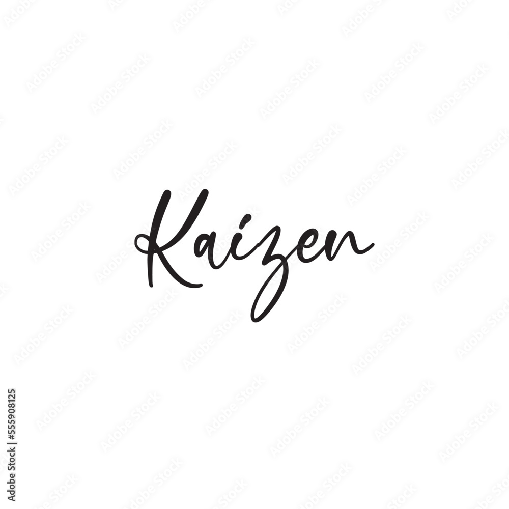 . Vector illustration, paint with brush. Isolated phrase on white background.