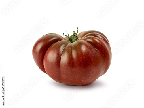 Obraz na plátně Fresh red beefsteak tomatoes isolated on a white background