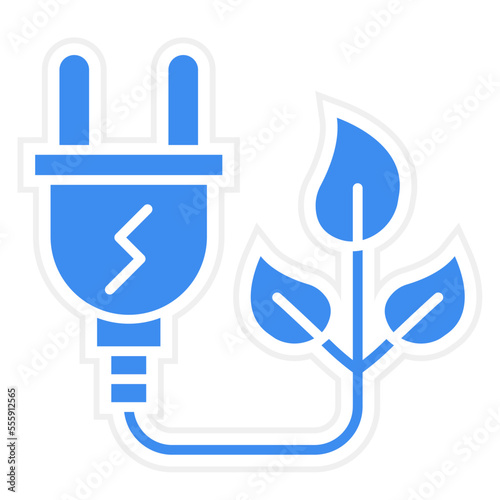 Sustainable Energy Icon Style