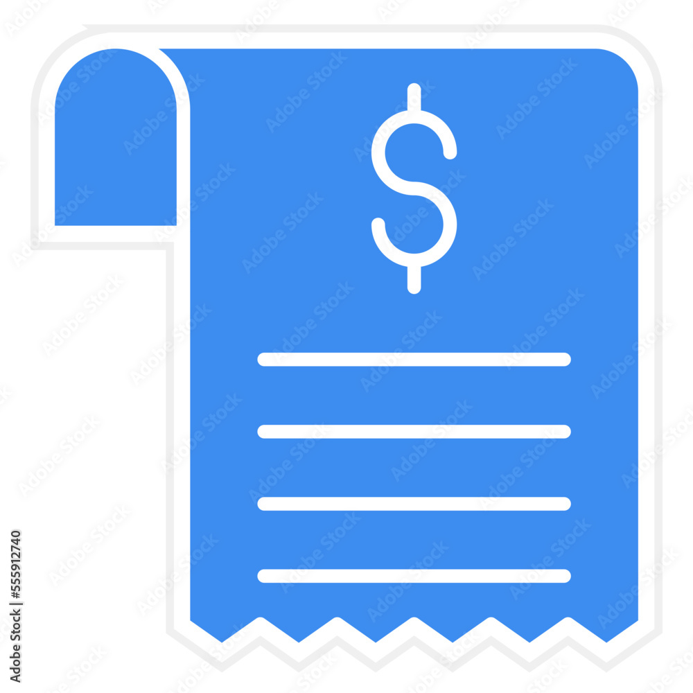 Receipt Icon Style Receipt Icon Style