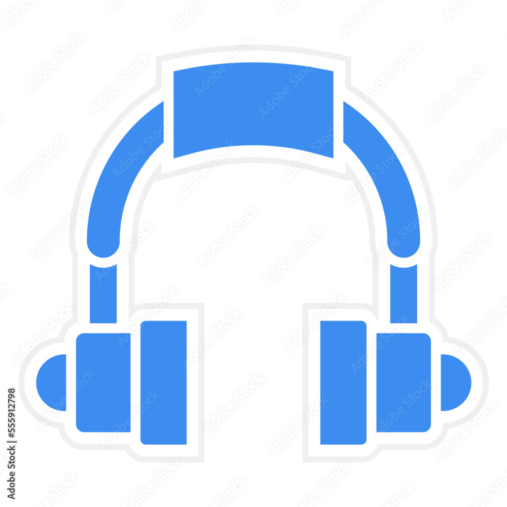 Headphone Sale Icon Style Headphone Sale Icon Style