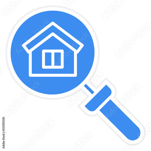 House Search Icon Style