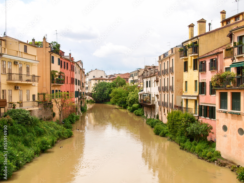 Fototapeta premium Channel navigable river