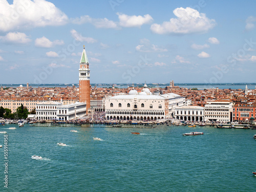 View of Piazza San Marco and the lagoon