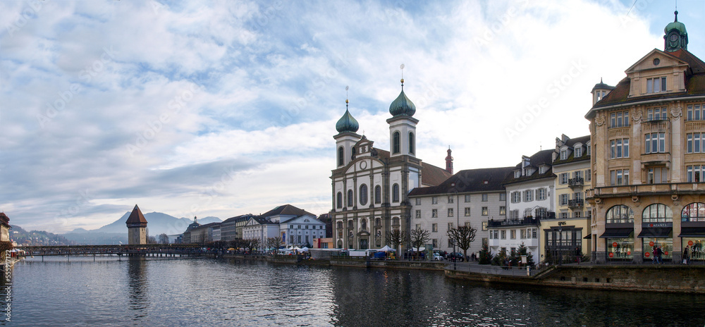old city center of Lucerne