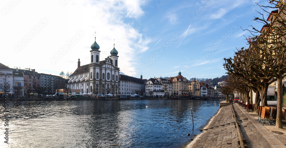old city center of Lucerne