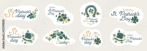 St. Patrick's Day set.