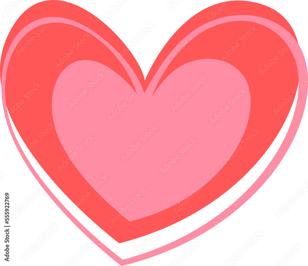 Abstract Love Heart Element Vector Design Abstract Love Heart Element Vector Design