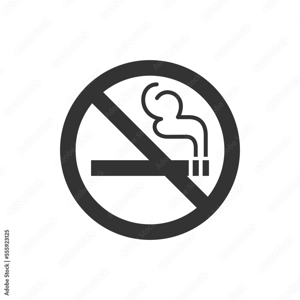 No Smoking icon vector design templates No Smoking icon vector design templates