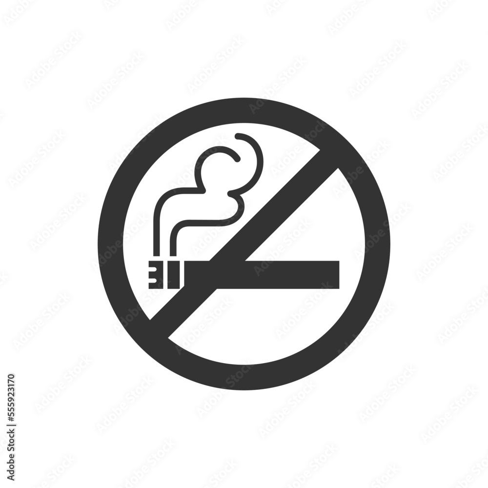 No Smoking icon vector design templates No Smoking icon vector design templates