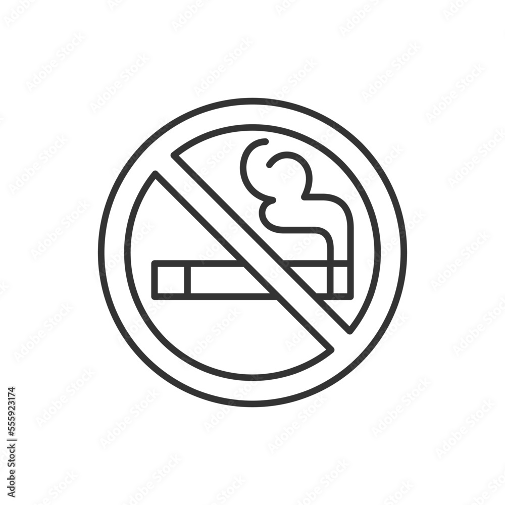 No Smoking icon vector design templates No Smoking icon vector design templates