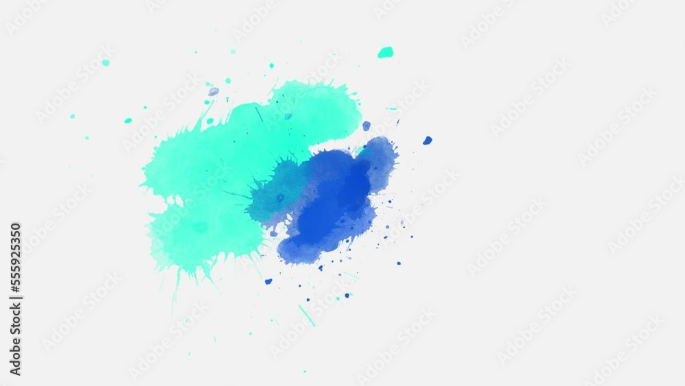 abstract watercolor background with ink splashes. ink slow motion transition reveal. abstract watercolor background with ink splashes. ink slow motion transition reveal.