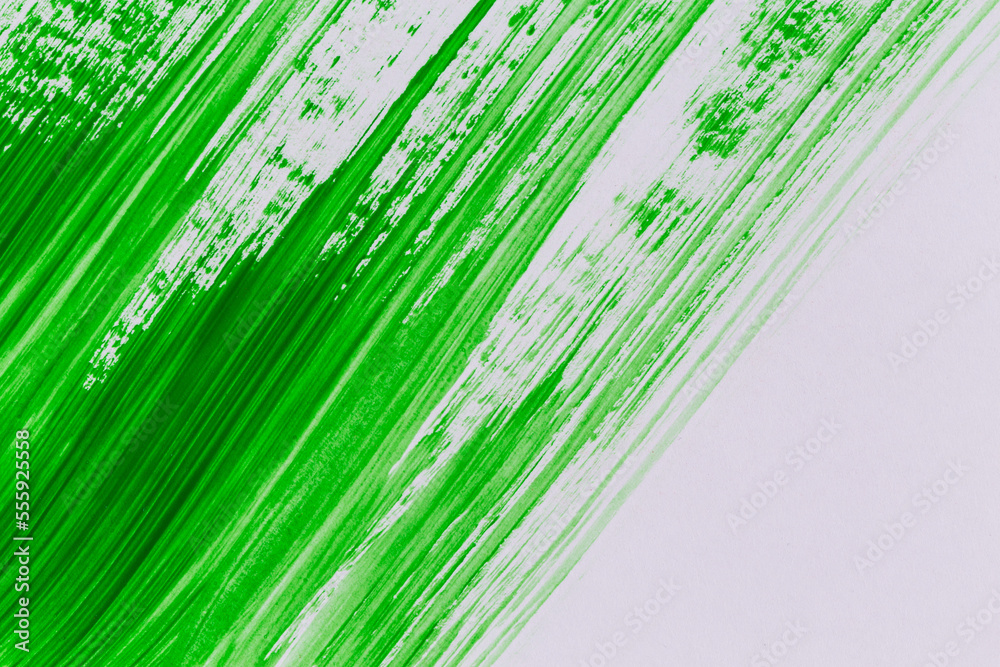 Obraz premium acrylic green paint texture background