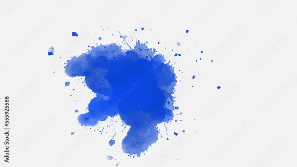 blue ink splashes. ink slow motion transition reveal. blue ink splashes. ink slow motion transition reveal.