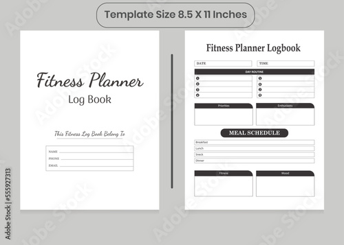 KDP Fitness Planner And  Interior photo