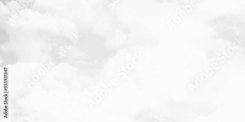 Black sky with white clouds. Beautiful sky background and wallpaper.