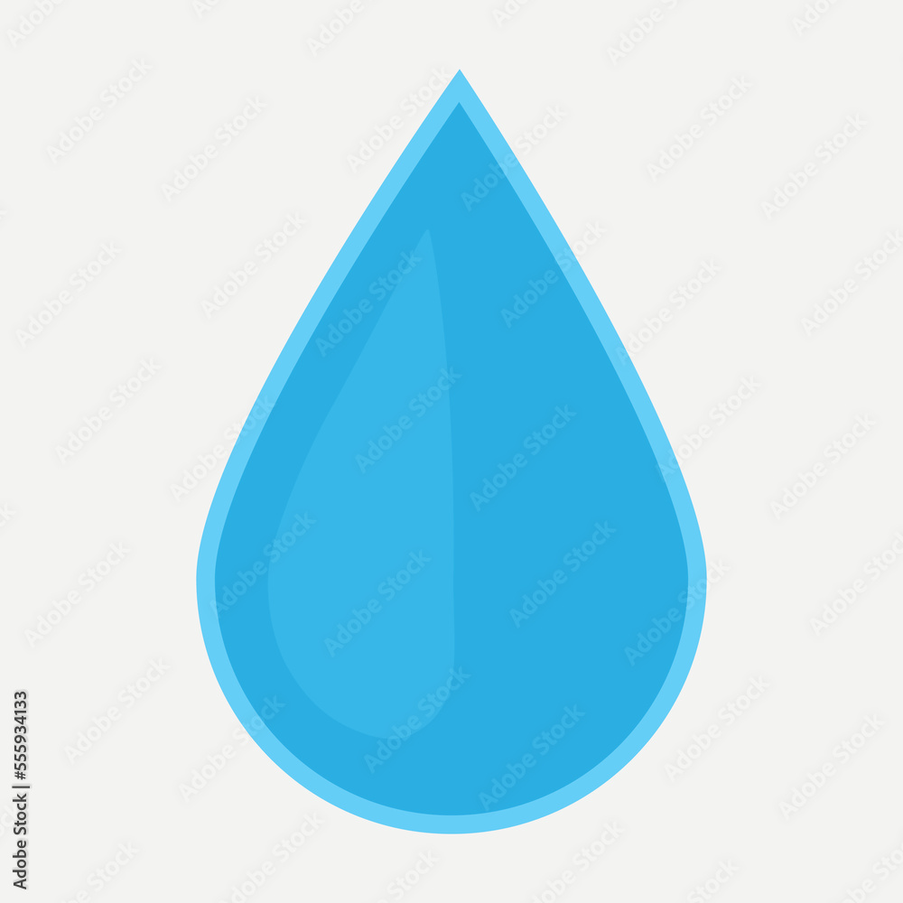 Water drop cartoon vector Water drop cartoon vector