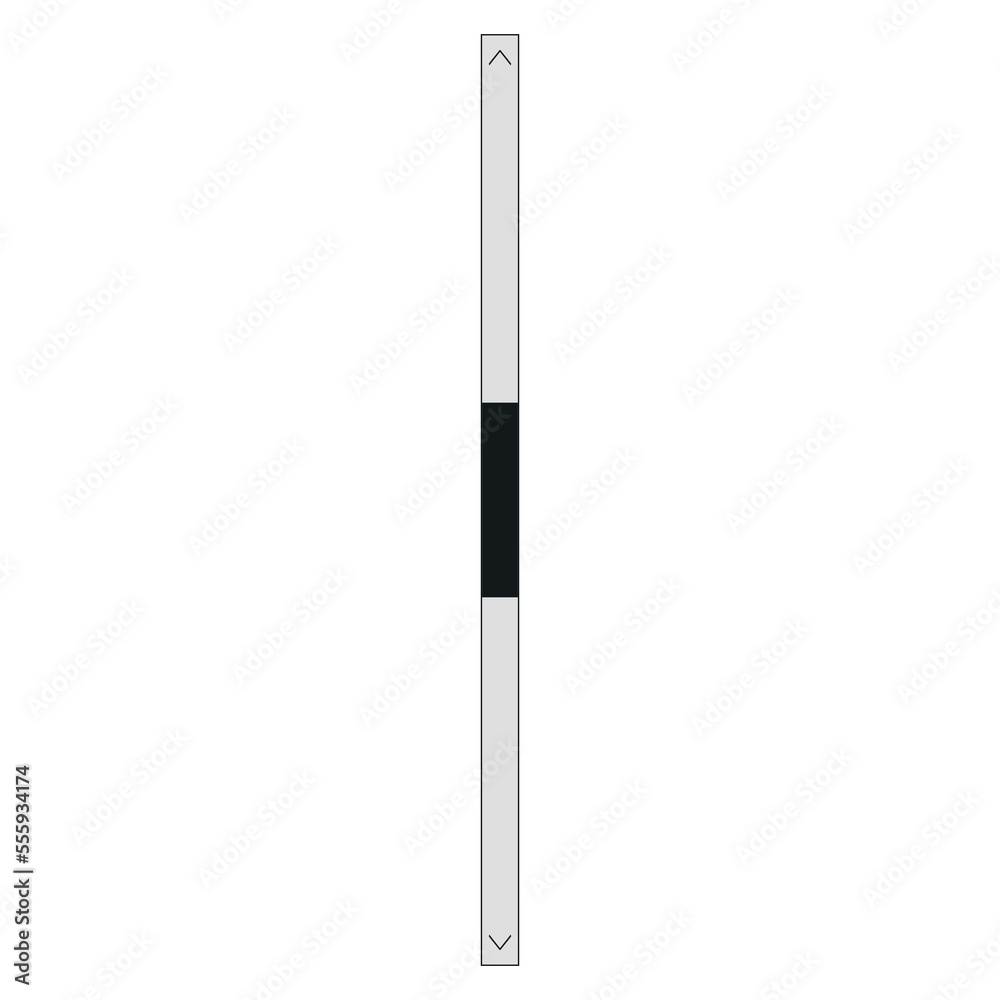 Scroll bars set vector. Navigation Scroll bars set vector. Navigation