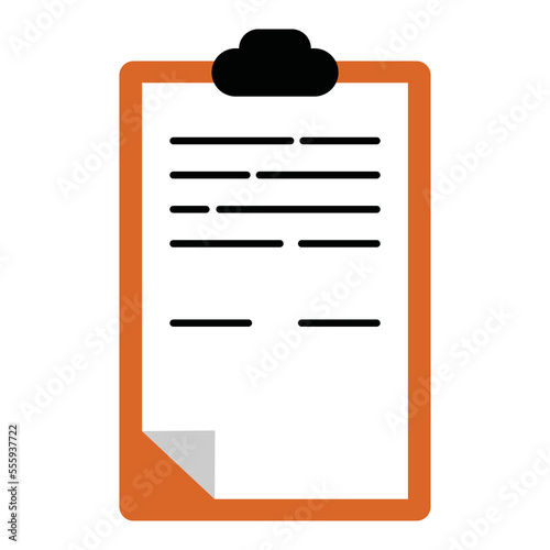 Document hand board vector illustration flat icon. Can also be used for education, academics , business and science. Suitable for use on web apps, mobile apps, and print media.