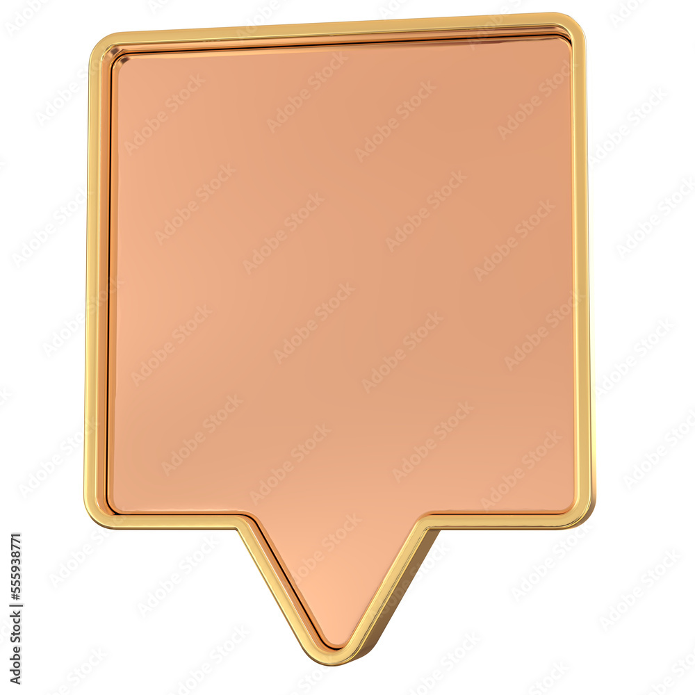 Number Gold Rendering Number Gold Rendering